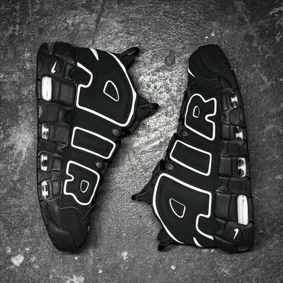 Nike Air More Uptempo "Black White"